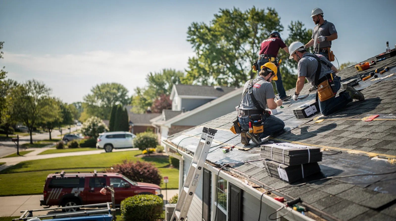 Roof Repair in Metropolis, IL around you